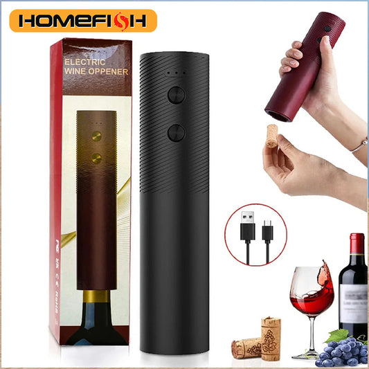 Electric Rechargeable Automatic Powerful Wine Bottle Opener