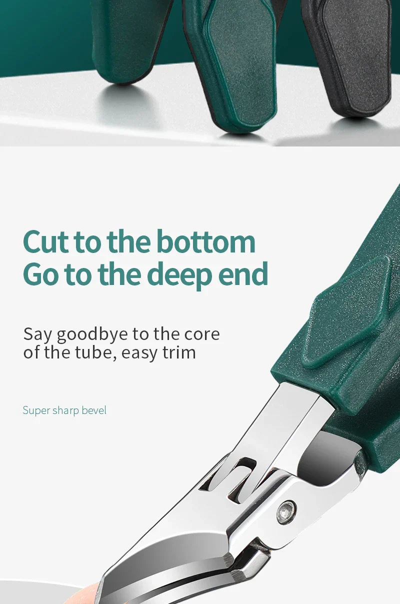 ProBevel 25° Beveled Edge Wide-Opening Anti-Splash Ingrown Nail Trimmer