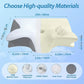 Cervical Support Orthopedic 2-in-1 Memory Foam Neck & Shoulder Pressure Relief Pillow