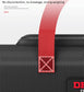 DELIXI Japanese Heavy-Duty Waterproof Rugged Oxford Compact Tool Carrier