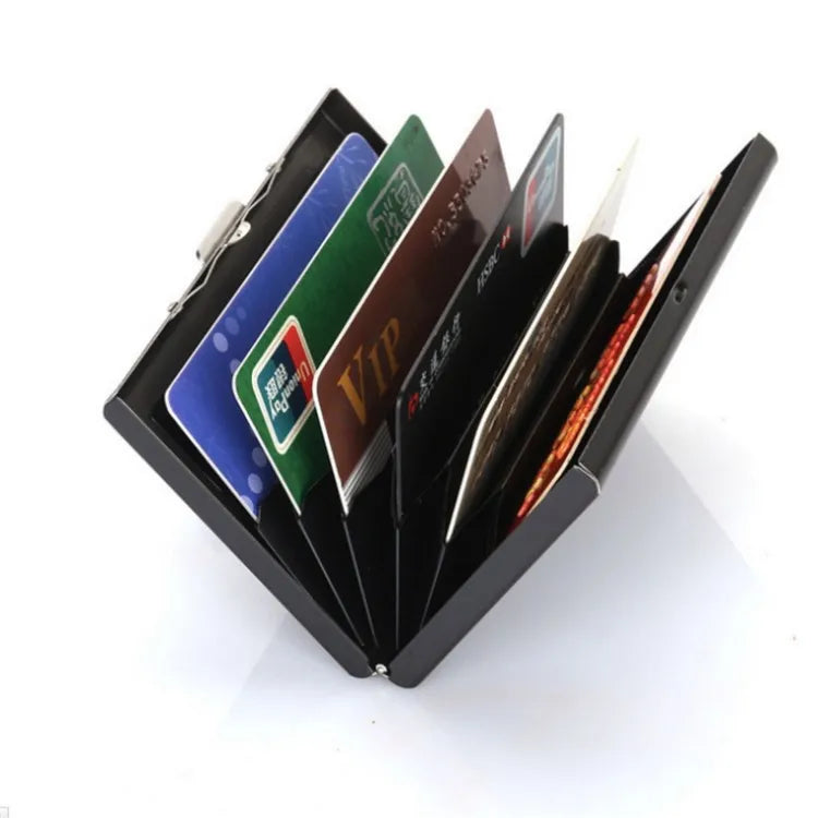 Metal Slim Card Holder RFID Blocking Wallet