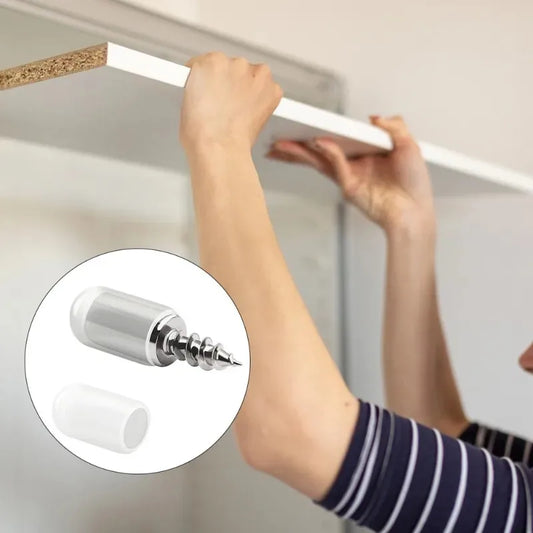 GripGuard Self-Tapping Non-Slip EZ Installation Shelf Pegs