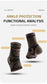 Medical-Grade Copper-Infused Fabric Ankle Brace for Pain Relief & Fast Recovery