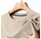 Summer 3D Waffle-Knit Crew Neck T-Shirt – Breathable & Soft