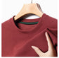 Summer 3D Waffle-Knit Crew Neck T-Shirt – Breathable & Soft