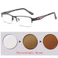 Ultra-Light Photochromic Crystal-Clear Vision Reading Glasses