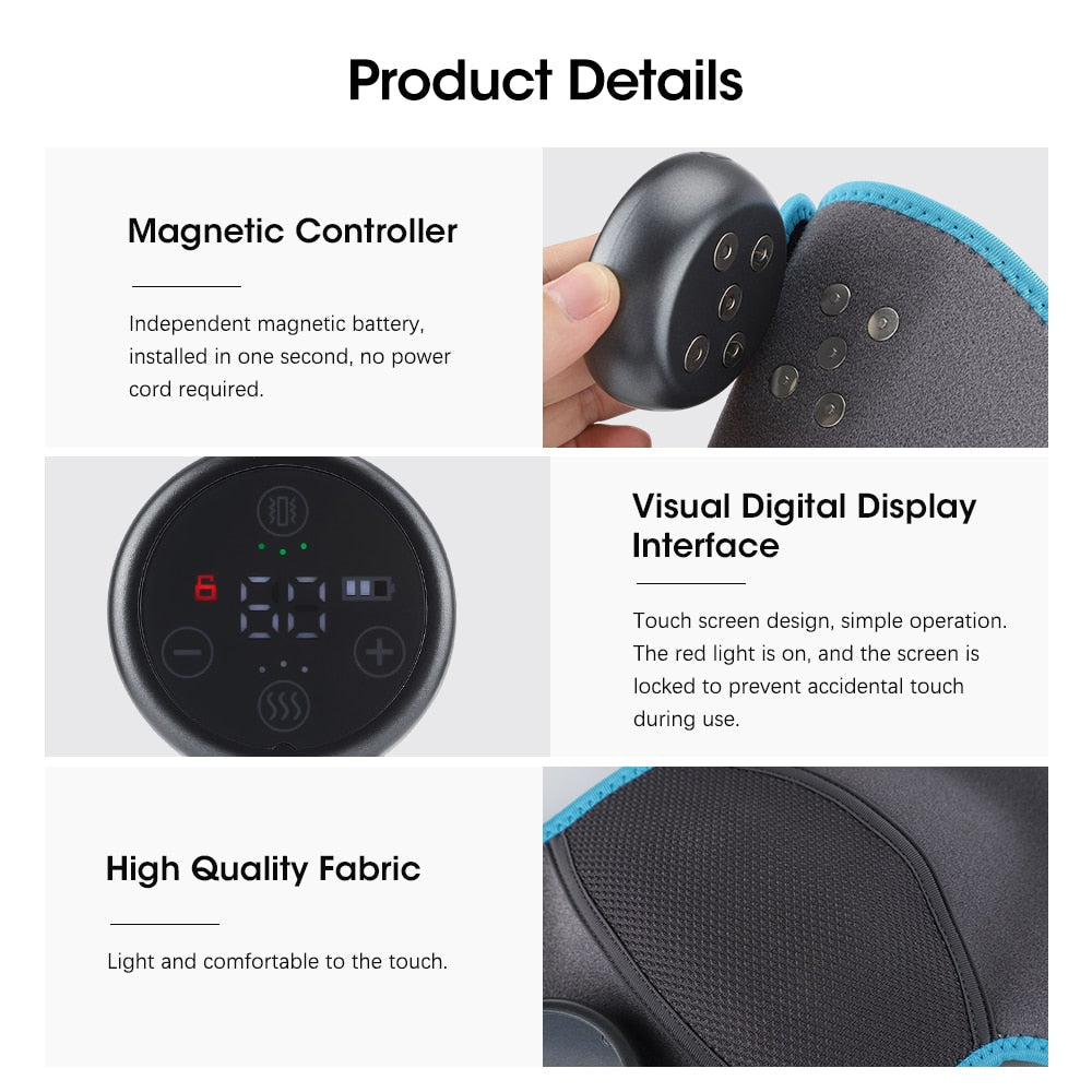 Heating & Vibration Shoulder/Knee/Elbow Physiotherapy MultiMassager