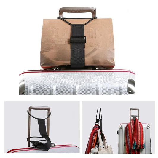 Elastic Adjustable Luggage Carrier Strap