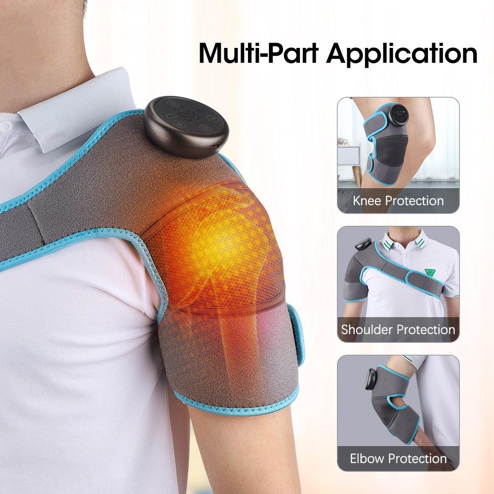 Heating & Vibration Shoulder/Knee/Elbow Physiotherapy MultiMassager