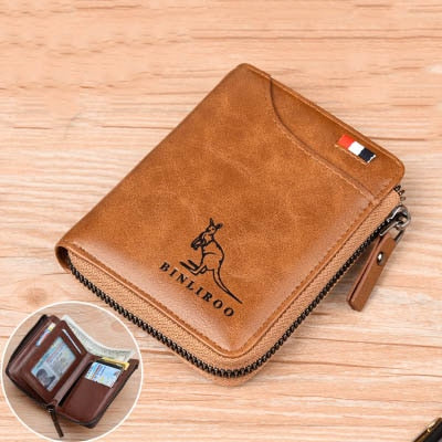 RFID Blocking Large Capacity Men's Wallet