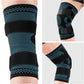 Knee Support Compression Gel Sleeve with Side Stabilizers & Velcro Straps