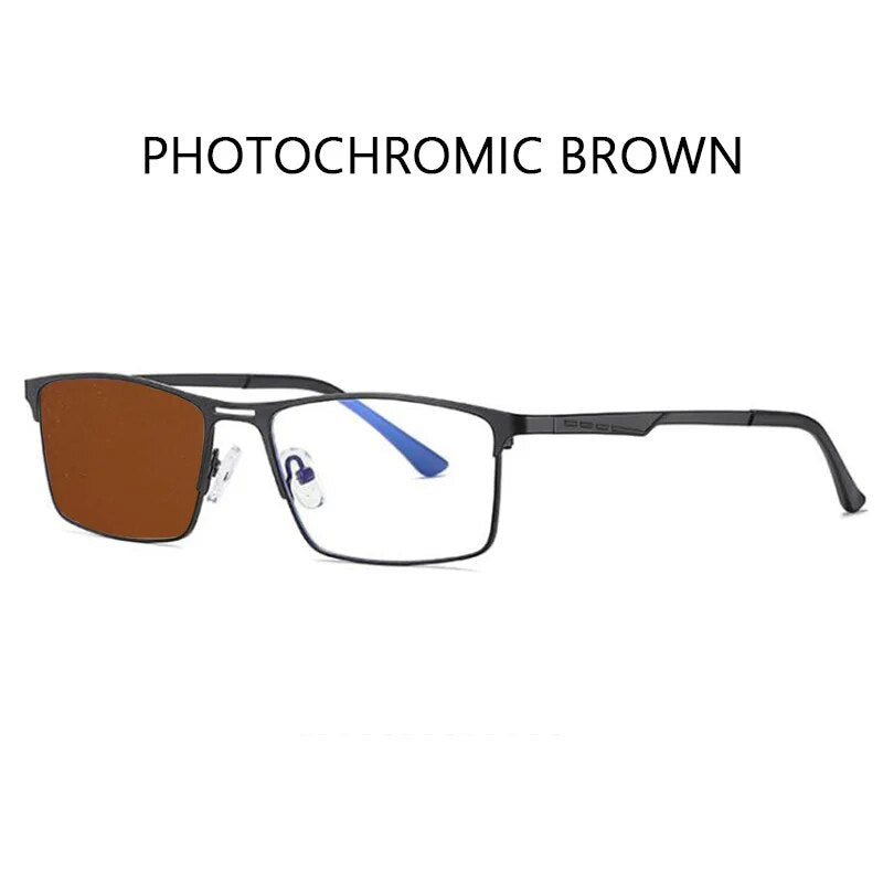 Metal Frame Blue Light Blocking Reading Glasses