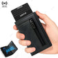 Effortless Access RFID Blocking Zippered Coins Pocket & Magnetic Closure Wallet