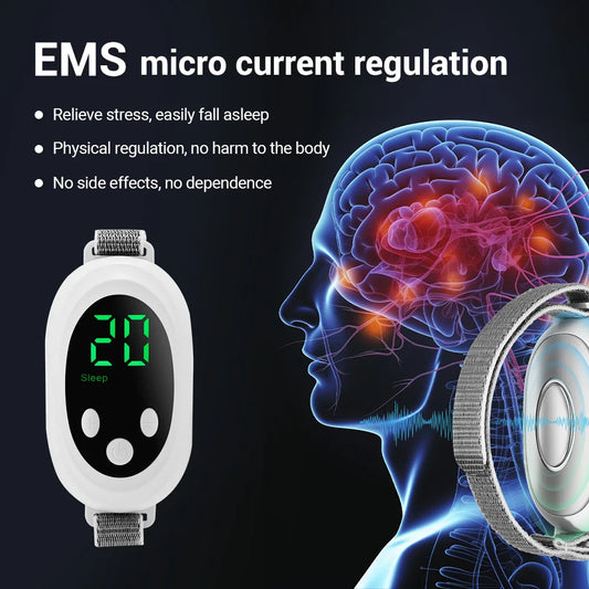 BalancePulse Smart Dual-Frequency EMS Sleep & Focus Regulator