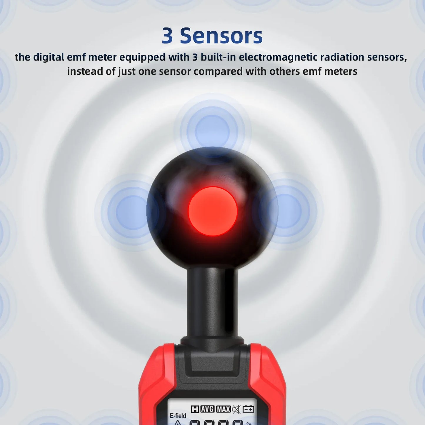 Professional  Electromagnetic Field Radiation Detector Meter