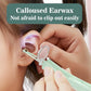 Extra-Safe Family Ear Cleaning Kit with LED Light, Magnifier, Tweezers & Multiple Spoon Heads