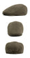 Vintage Suede-Look Flat Cap for Autumn & Winter