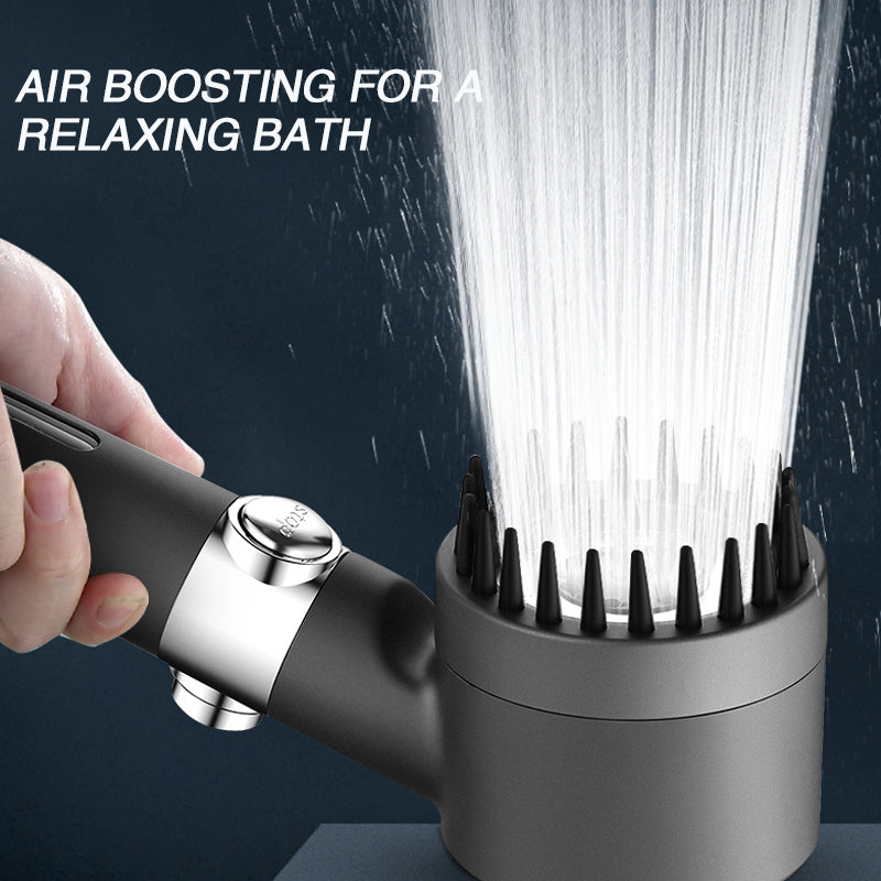 High Pressure 3 Modes One-Button Shower Head