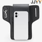Vintage Multi-Layer Belt Phone Holster with Key Hook & Front Pocket