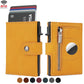 Maximum Carry RFID AirTag Wallet – Pop-Up Cards, Cash Compartment & Coin Pocket