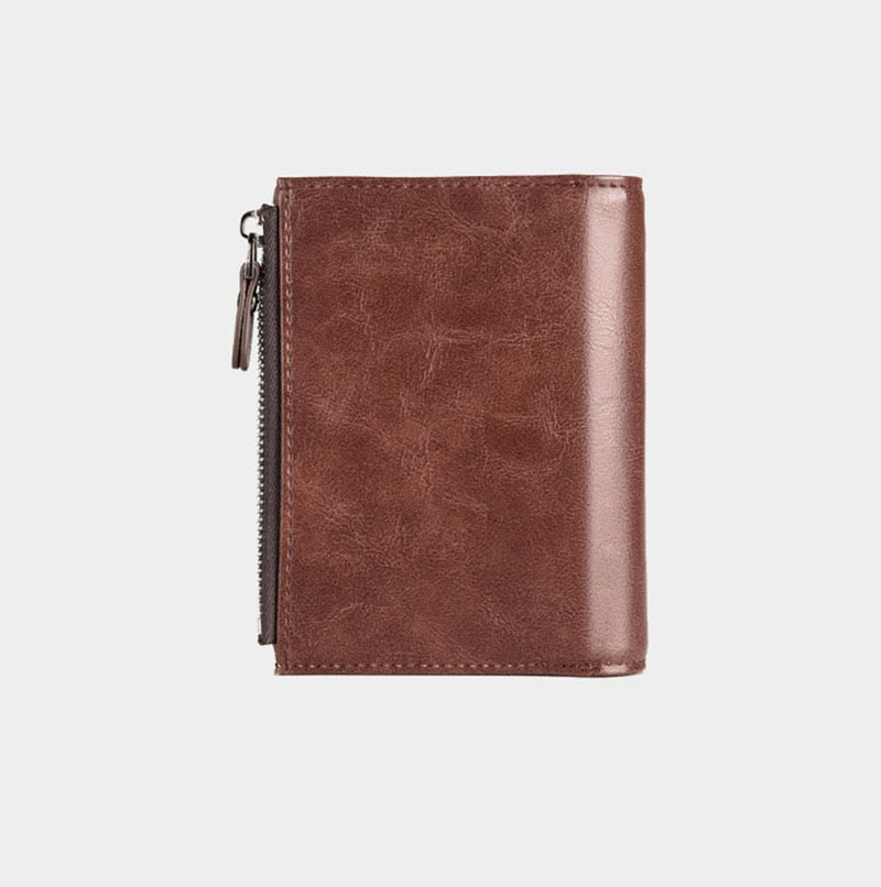 RFID Blocking Large Capacity Men's Wallet