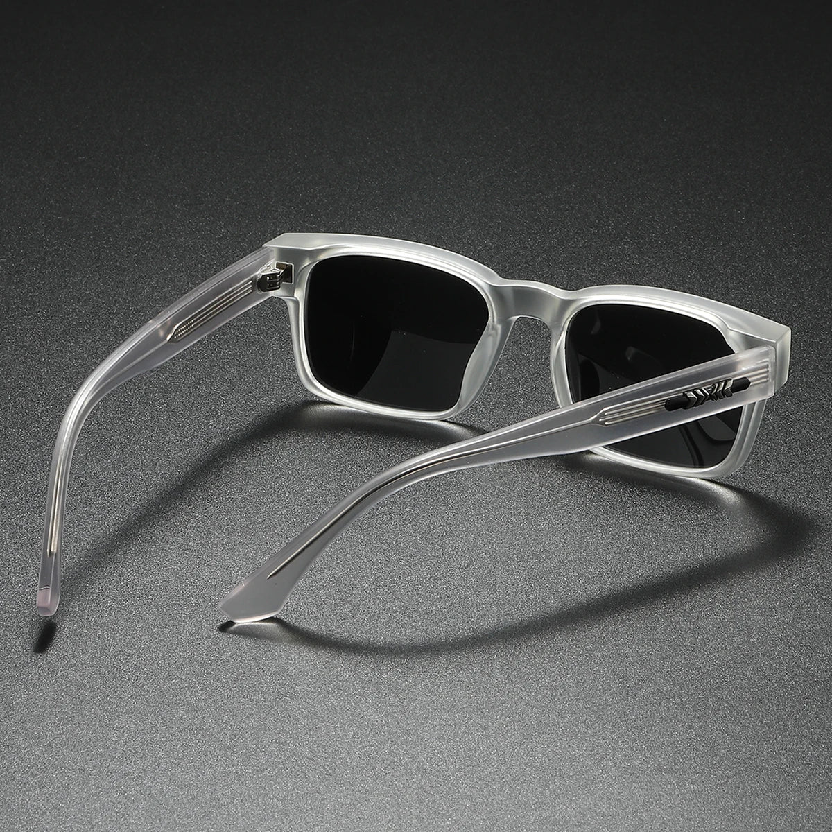 StreetLux Metal Core Square Polarized UV400 Sunglasses