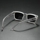 StreetLux Metal Core Square Polarized UV400 Sunglasses