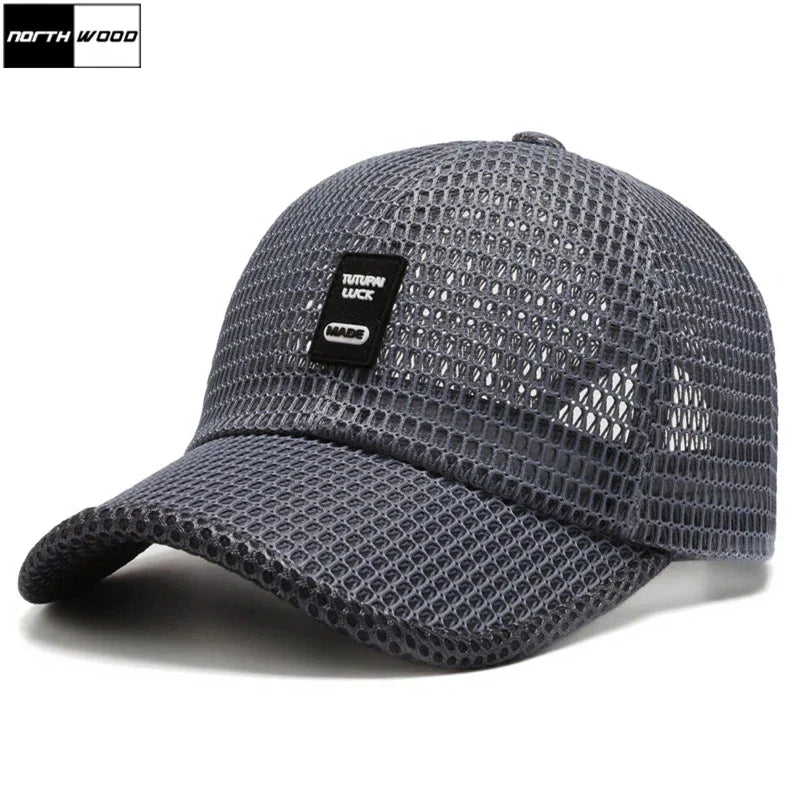 Ultra-Breathable Classic Look with Modern Utility Mesh Baseball Cap