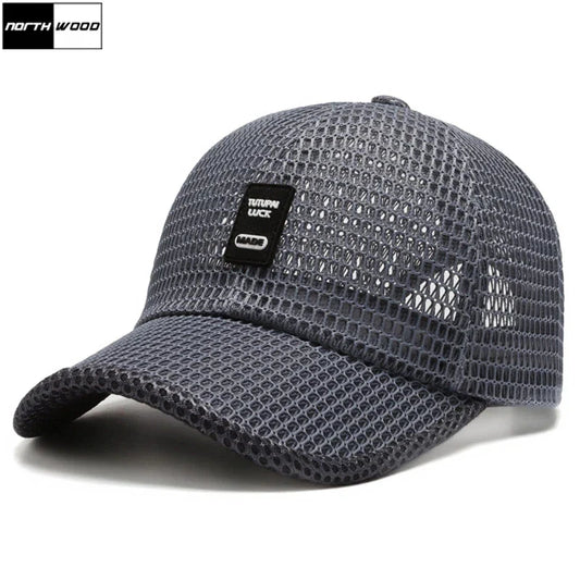 Ultra-Breathable Classic Look with Modern Utility Mesh Baseball Cap
