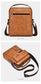 Vintage Textured Messenger Bag – Lightweight Compact & Practical