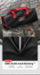 DELIXI Japanese Heavy-Duty Waterproof Rugged Oxford Compact Tool Carrier