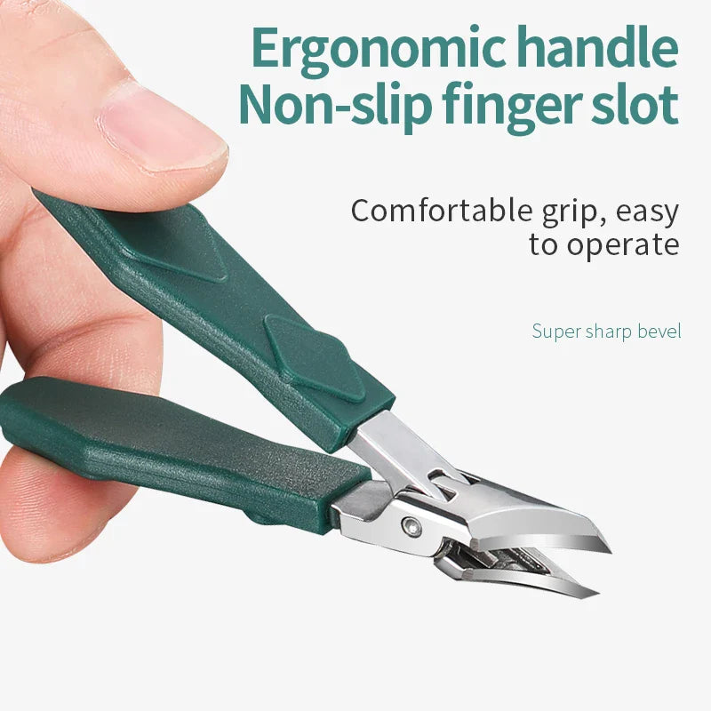 ProBevel 25° Beveled Edge Wide-Opening Anti-Splash Ingrown Nail Trimmer