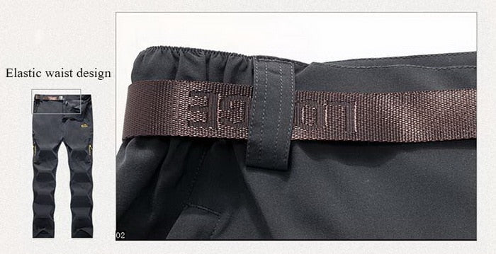 Stretchable Quick Dry Cargo Pants For Men