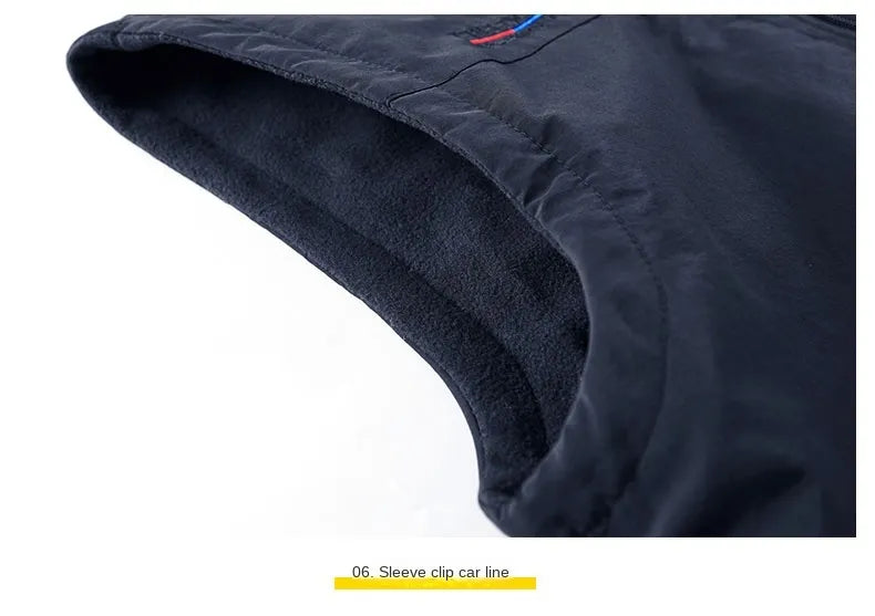 Casual Thermal Double-Sided Wear Multi-Pocket Men's vest
