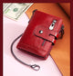Genuine Leather Vintage RFID Blocking  Men Wallet With Chain
