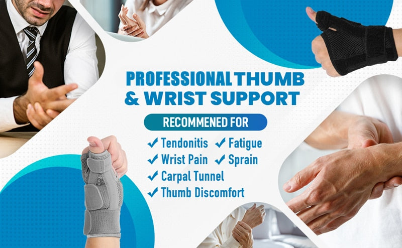 Thumb & Wrist Support Brace for Tendonitis/ Arthritis/ Carpal Tunnel