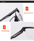 Half-Frame Clear Lens Retro Reading Glasses