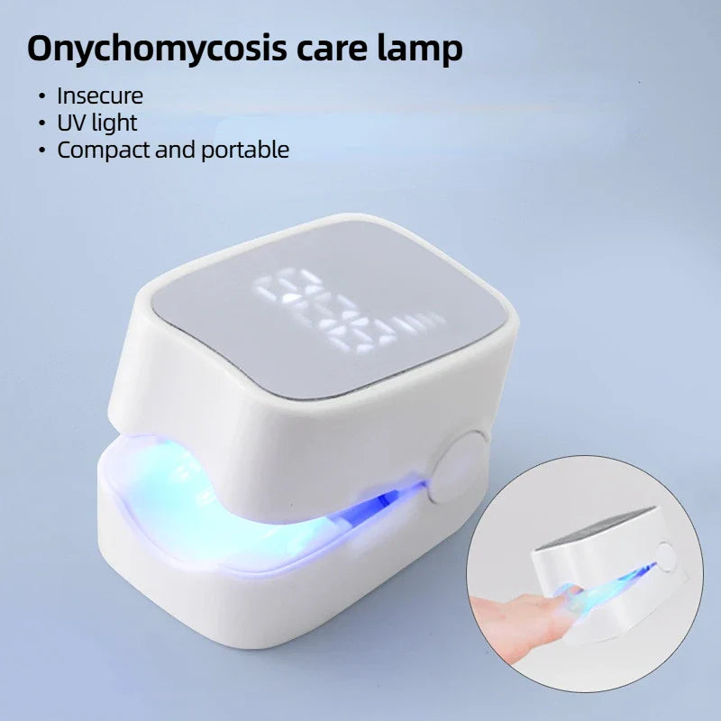 Rechargeable Infrared + Blue Light Fingernails & Toenails Fungus Treatment Device