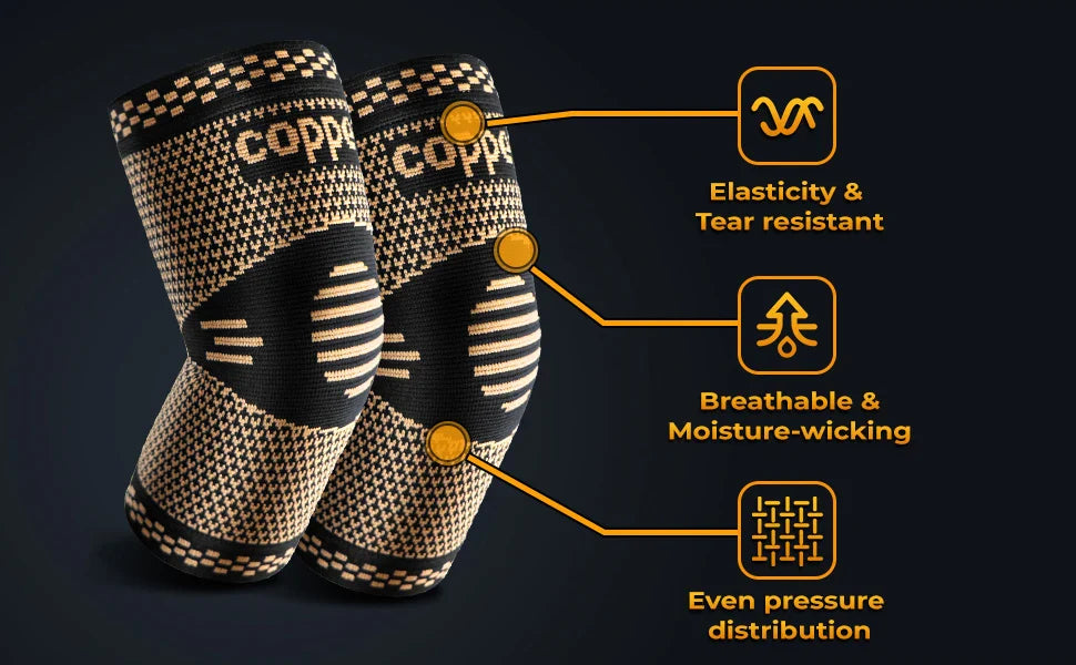 CopperRelief 3D Therapeutic Stabilizing Compression Elbow Brace