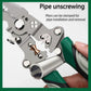SmartFold Foldable Multi-Function Pulley Design Wire Stripper and Crimper