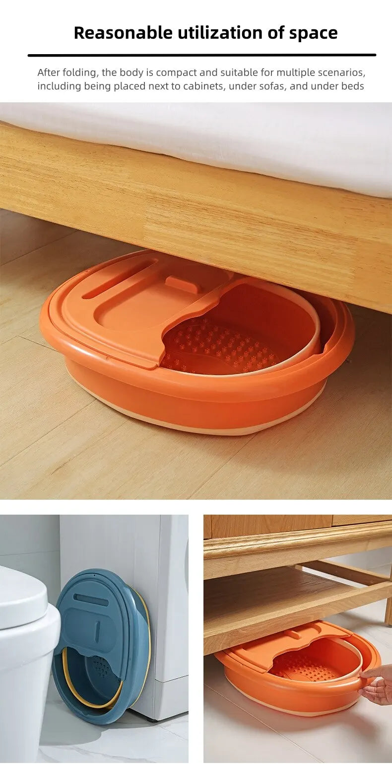 Foldable Easy Storage Acupuncture Foot Soak Tub