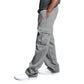 Men's Loose Fit Multi-Pocket Sweatpants