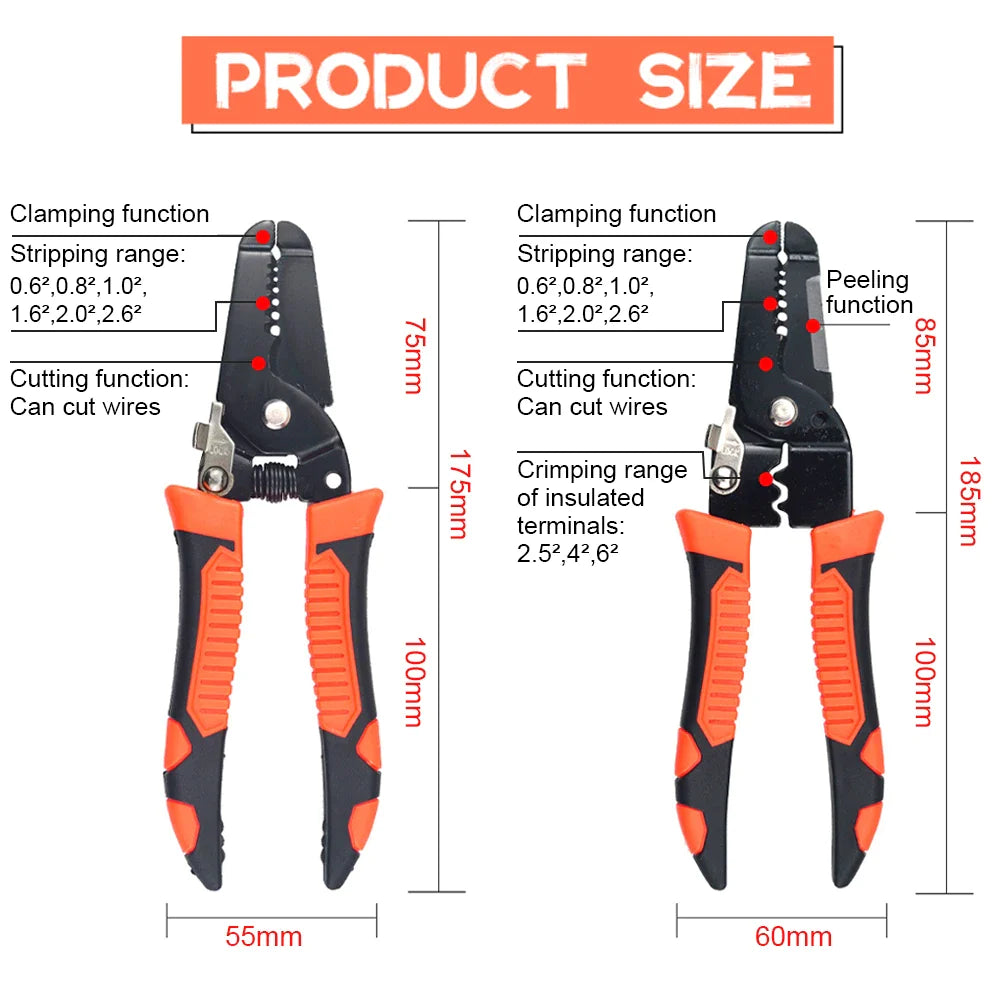 Multifunctional 10 in 1 Wire Pliers Stripper