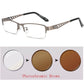 Ultra-Light Photochromic Crystal-Clear Vision Reading Glasses