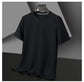 Summer 3D Waffle-Knit Crew Neck T-Shirt – Breathable & Soft