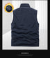Casual Thermal Double-Sided Wear Multi-Pocket Men's vest