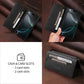 RFID Blocking Magnetic Leather Wallet Flip Case with Stand for iPhone