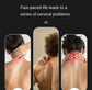 NeuroWarm Multi-Zone Hands-Free Wearable Cervical & Shoulder TENS Heat Massager