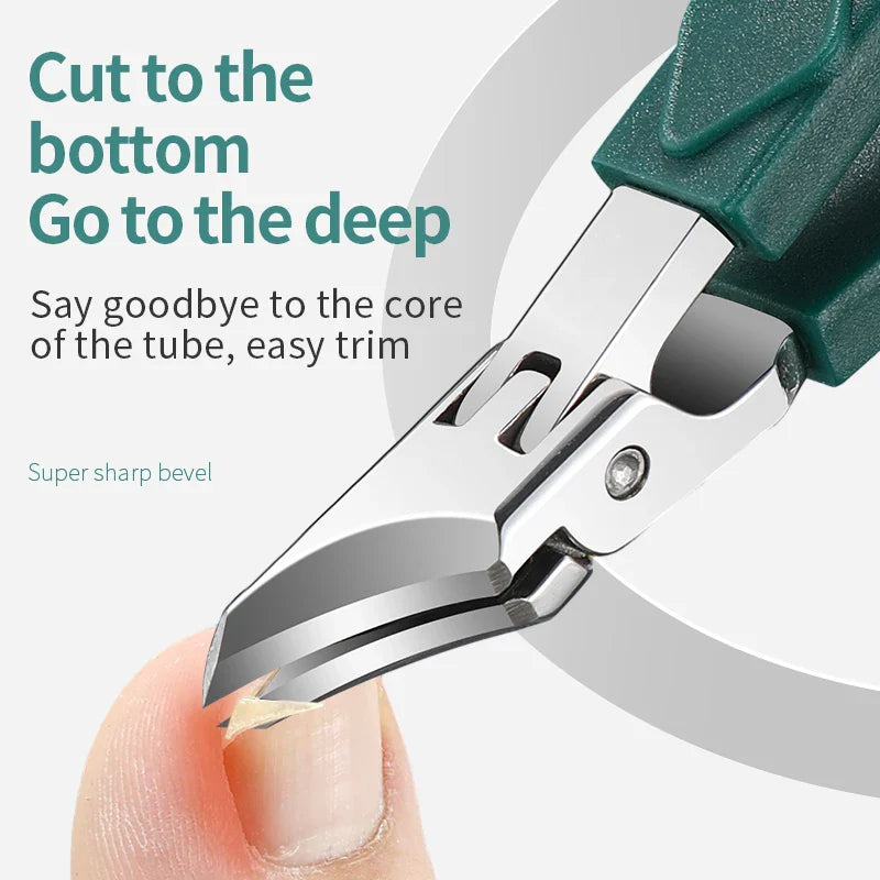 ProBevel 25° Beveled Edge Wide-Opening Anti-Splash Ingrown Nail Trimmer