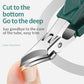 ProBevel 25° Beveled Edge Wide-Opening Anti-Splash Ingrown Nail Trimmer